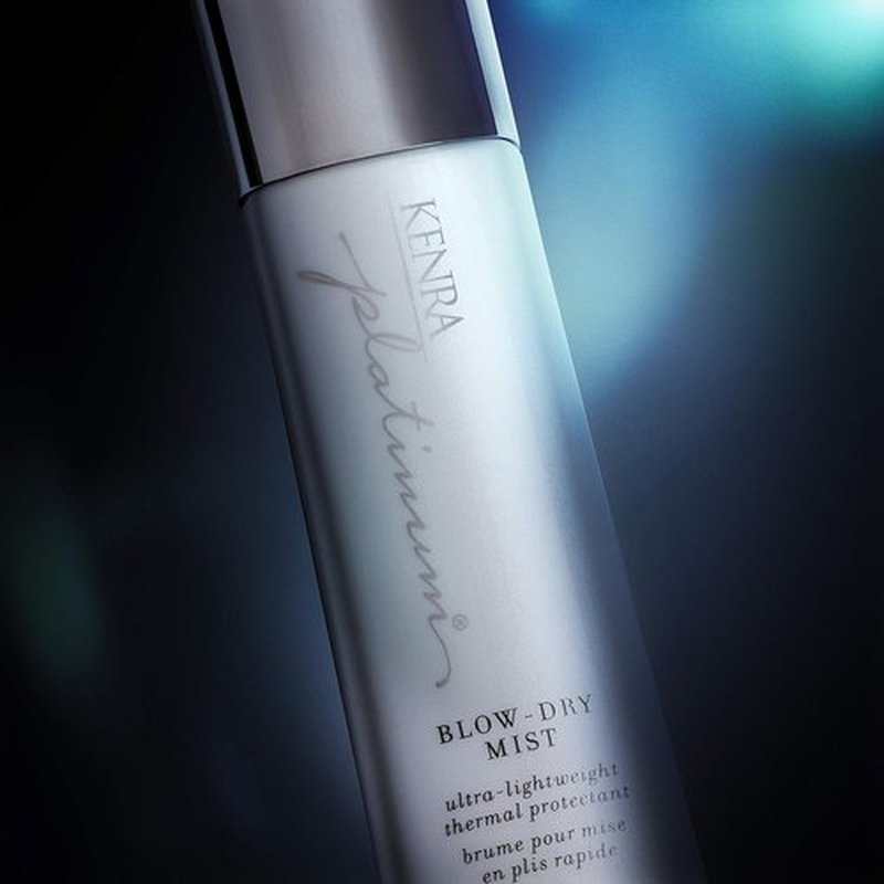 Kenra Platinum Blow-Dry Mist - Ultra-Lightweight Thermal Protectant | Detangles & Smooths Fine to Medium Hair