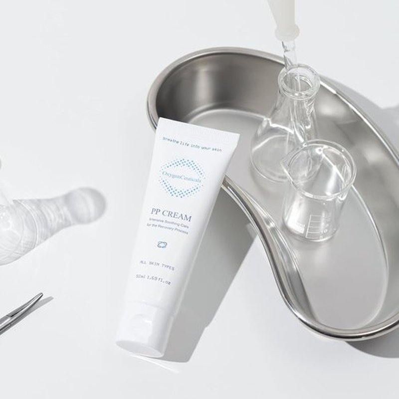 OxygenCeuticals SOS PP Kit - Post Laser Skin Care Gel, Serum & Cream for Moisturizing & Repairing