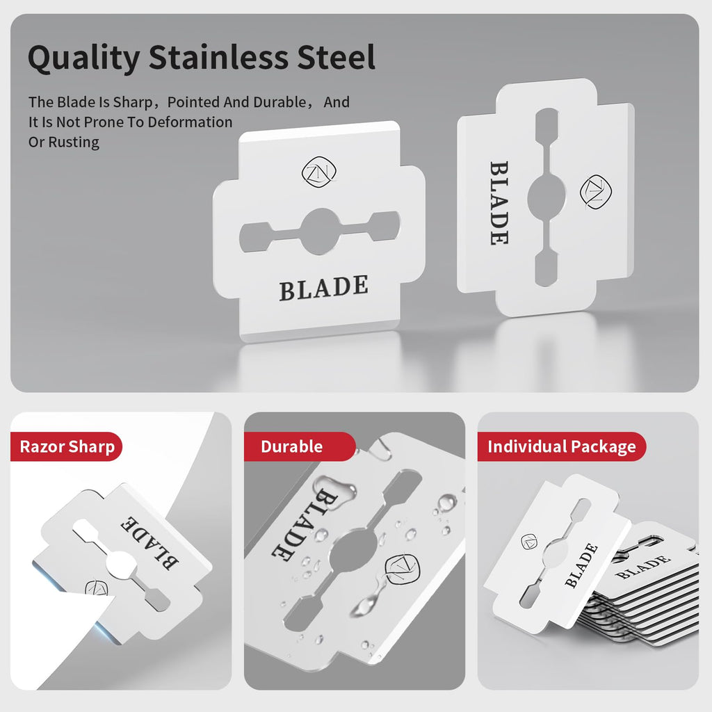 ZIZZON Callus Shaver Replacement Blades 100 Count