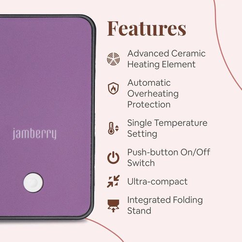 Jamberry Nails Style Mini Heater Purple