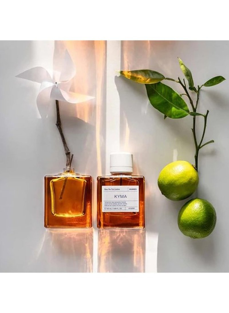 KORRES Kyma Eau De Toilette 1.69 Fl Oz & Shower Gel 8.45 Fl Oz Set, Marine Citrus Scent, Clean Formulas with Aloe & Marshmallow Root Extract, Unisex Body Care, Vegetarian, Cruelty Free, Made in Greece