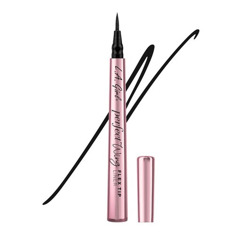 L.A. Girl Perfect Wing Liquid Eyeliner - Flex Tip Precision for Flawless Wings
