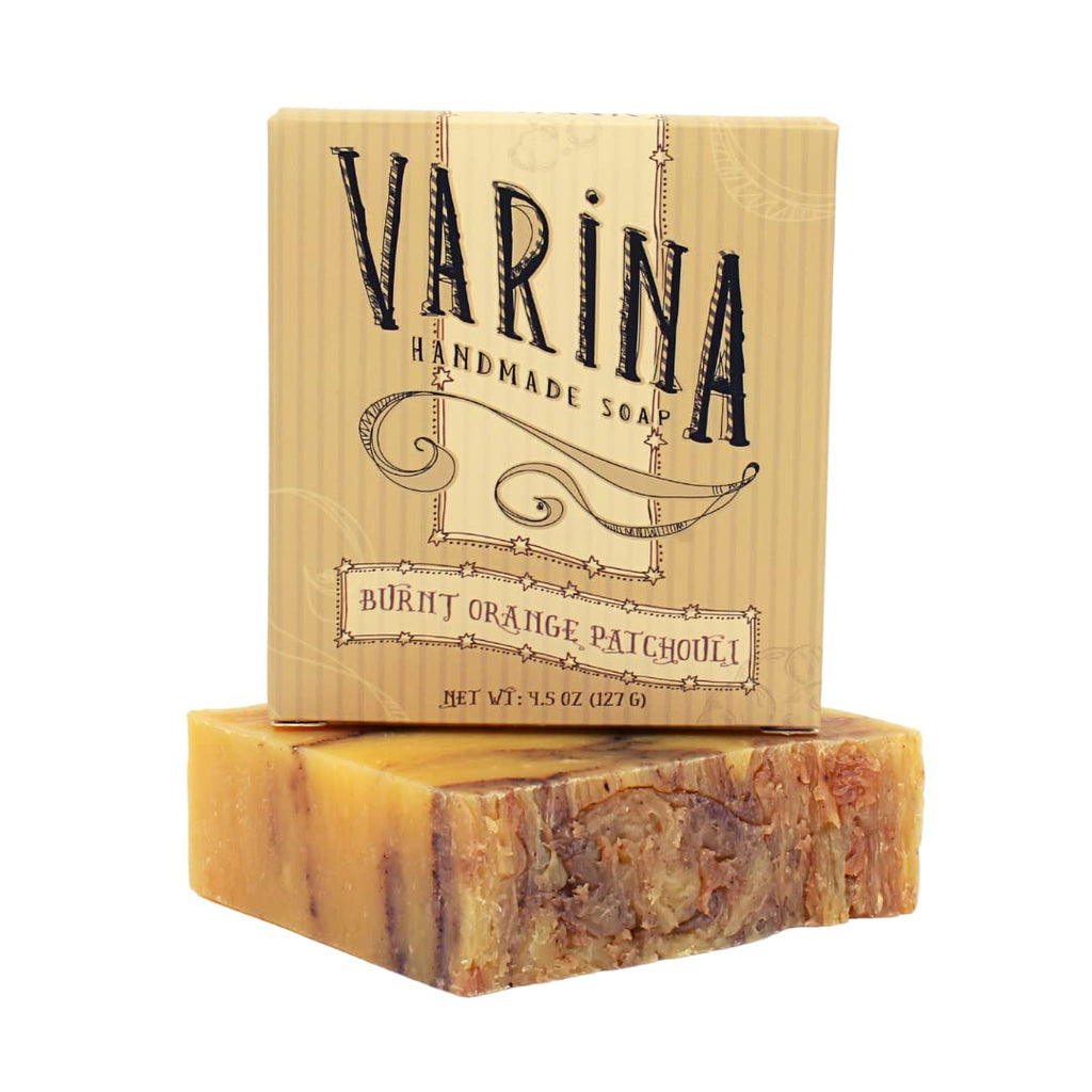 Varina Organic Earthy Scents Bar Soap - Gentle Cleansing for Sensitive Skin, Experience Healthy and Glowing Skin