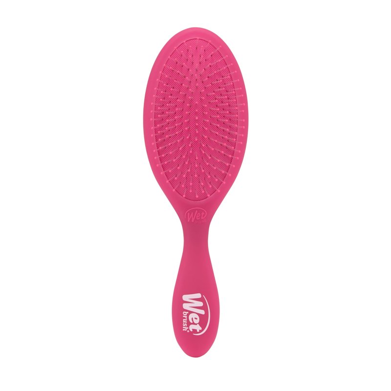 Wet Brush Original Detangler Hair Brush, Pink Frost - Ultra-Soft IntelliFlex Bristles - Detangling Brush Glides Through Tangles For All Hair Types (Wet Dry & Damaged Hair) - Women & Men