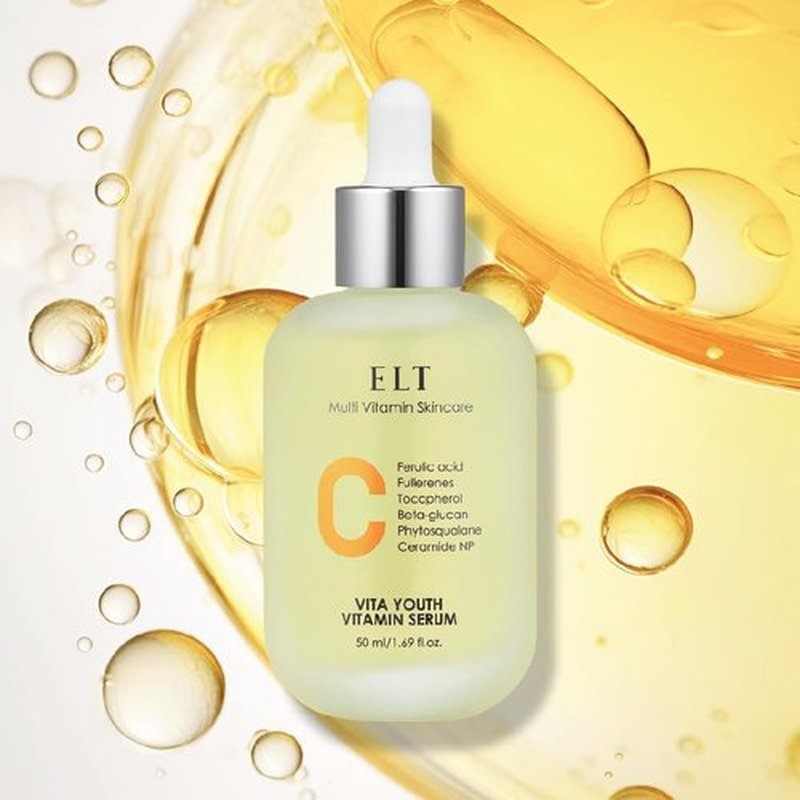 ELT Vita Youth Vitamin C Serum 1.69fl.oz.(50ml) Ultra Hydration Serum Korean Glass Skin Korean Skincare (Pack of 2)