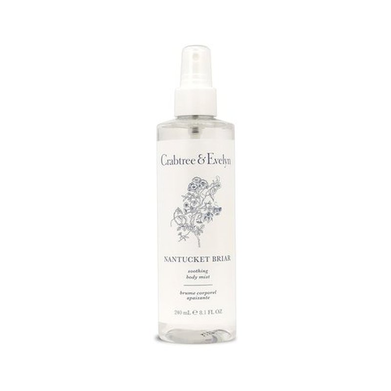 Crabtree & Evelyn Nantucket Briar Body Mist - Soothing Fragrance 8.1 oz | Refreshing Scent