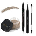 Eyebrow Pencil Makeup Kit - Waterproof 2-IN-1 Microblading Pen & Pomade | Natural Ash Blonde