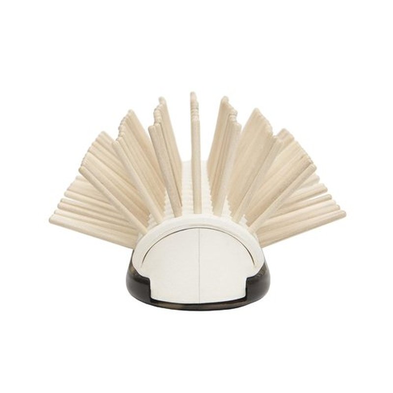 Ibiza Hair Detangling Brush - Wooden Pins for Scalp Stimulation & Reduced Drying Time | Ideal for All Hair Types