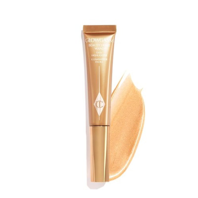 Charlotte Tilbury Beauty Light Wand Highlighter - Soft-Focus Liquid Makeup for Radiant Cheeks - Pearlescent Finish