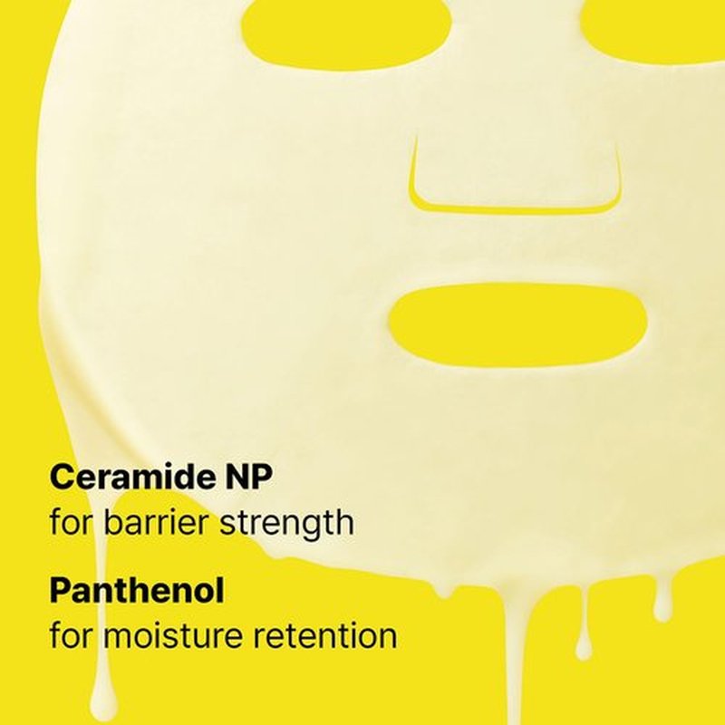 Dr.Jart+ Ceramidin Face Mask - Hydrating Sheet Mask for Skin Barrier Repair | Korean Skincare