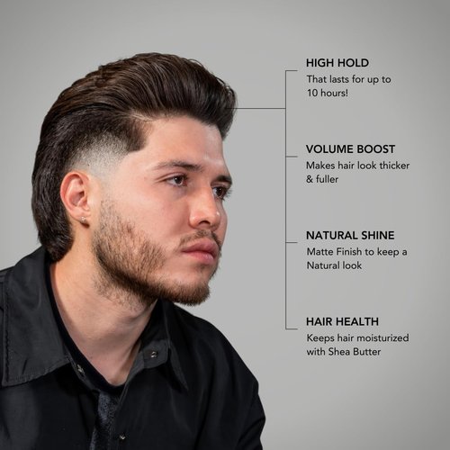 Blumaan Wax Fiber For Men - Adds Volume & All-Day Hold - Natural Finish For All Hair Types