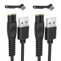 Philips OneBlade Charger Cord - 5V Power Cable for QP2724, QP1924, QP2834 & More | 2-Pack