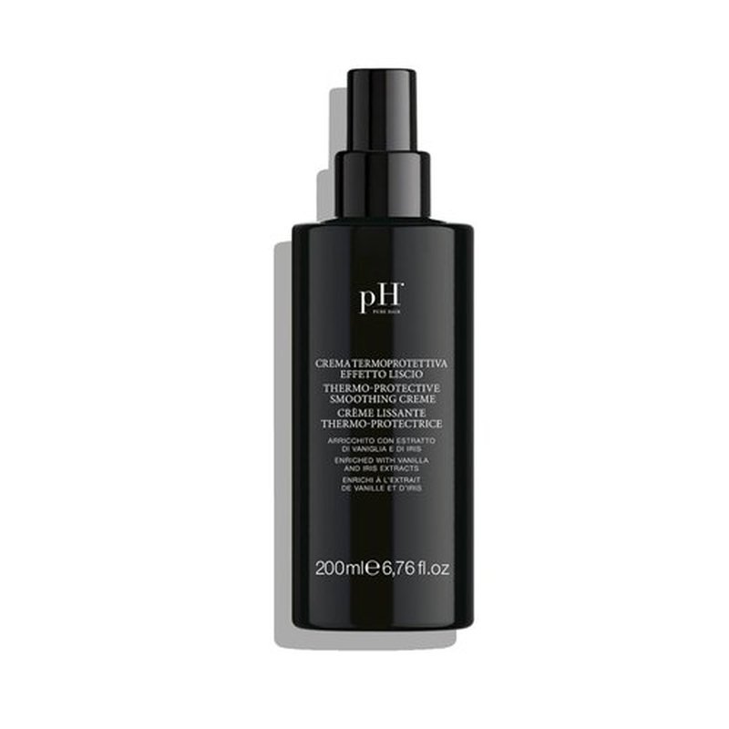 pH PURE HAIR Thermo-Protective Smoothing Crème - Anti-Frizz & Heat Protection - 6.7 oz Keratin Treatment