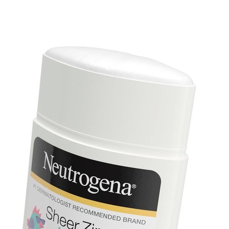 Neutrogena Kids Mineral Sunscreen Stick - Broad Spectrum SPF 50+ | Water-Resistant & Residue-Free, 1.5 oz