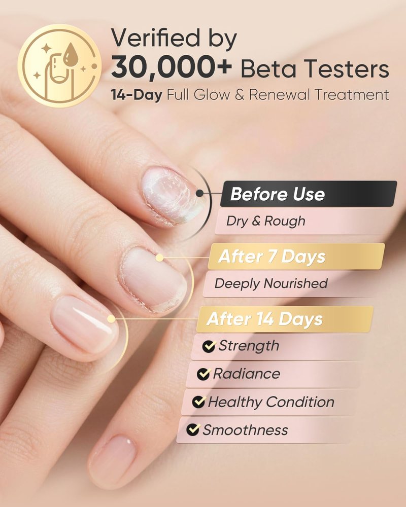 Velour Rosa Nail & Cuticle Oil - 100% Natural Hydrating Treatment with Jojoba Oil & Vitamin E - 1.0 fl oz