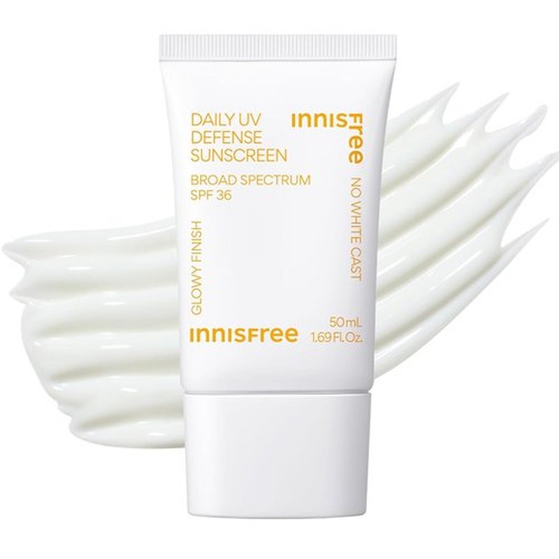 Innisfree Daily UV Defense SPF 36 Sunscreen - Lightweight, Hydrating, Invisible Finish | Broad Spectrum Protection