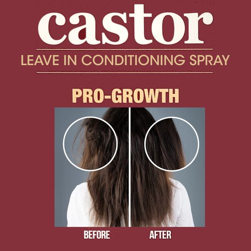 Difeel Castor Pro-Growth Leave-in Conditioning Spray 8 oz. - Large Bottle