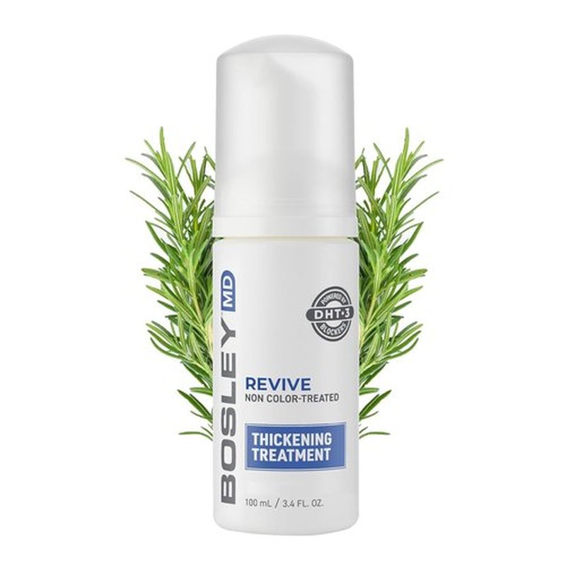 BosleyMD Thickening Treatment, Liquid Foaming Treatment to Restore Visibly Thinning Hair 3.4 oz
