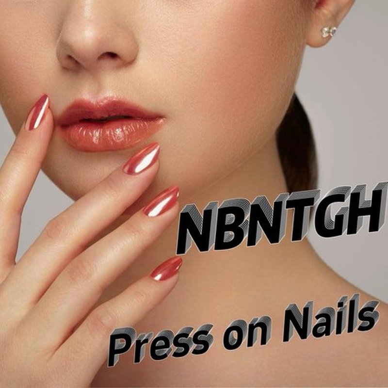 Black Press on Nails Duck Fake Nails with Star Design French Tip Nail Press ons Glossy Stick on Nails Reusable Artificial Acrylic Full Cover Short Nail press ons for Women Manicure 24Pcs