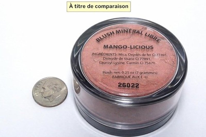 Pure Ziva Loose Mineral Highlighter Blush Powder - Deep Coral Pink & Mango Orange Shade, 7g | Matte Finish, Talc-Free, Cruelty-Free