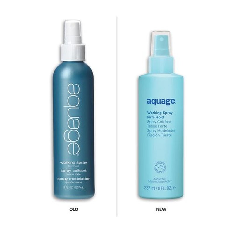 Aquage Working Spray - Firm-Hold Non-Aerosol Hairspray for Texture & Thermal Styling | 8 oz.