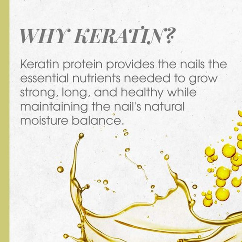 Nail Tek Nail Nutritionist, Keratin Enriched Nail Treatment Oil for Weak and Damaged Nails, 0.5 oz, 1-Pack