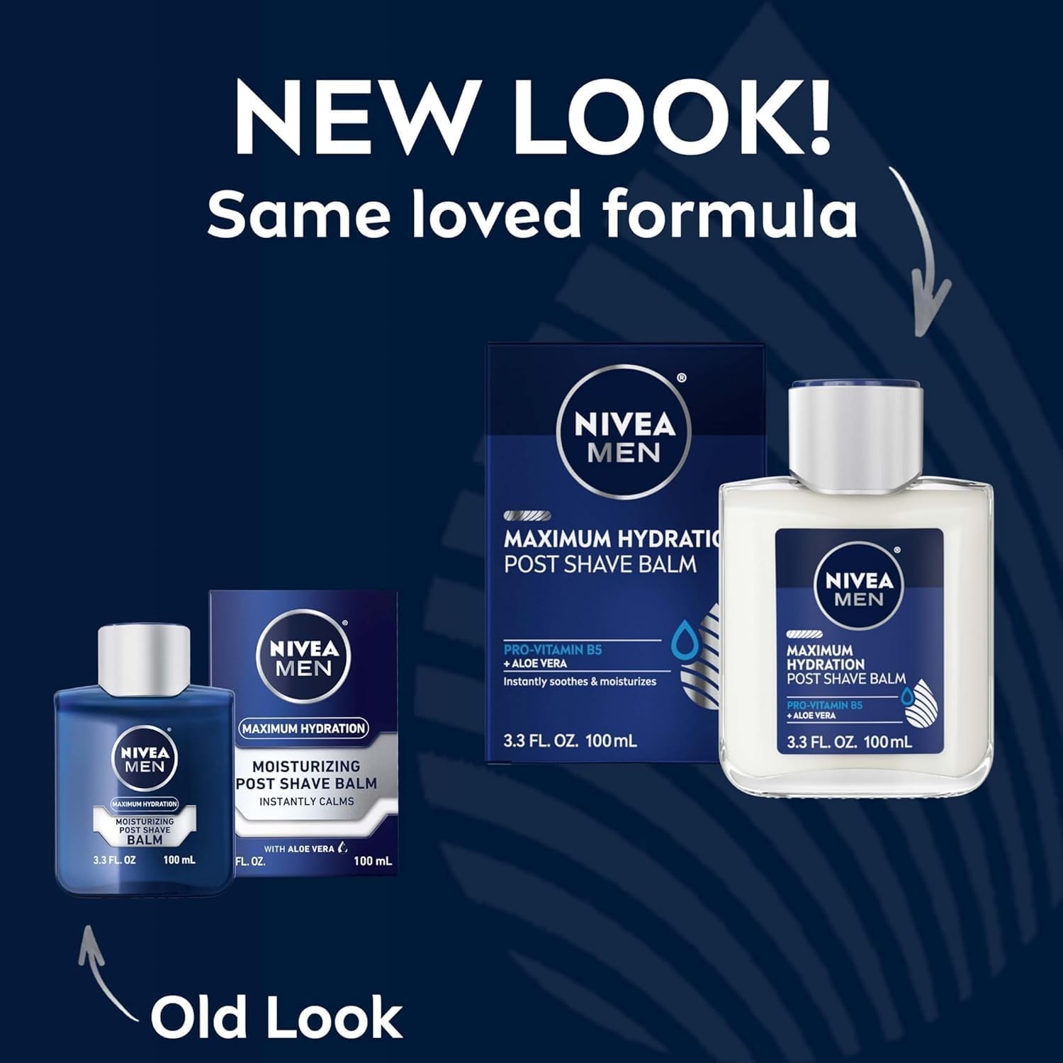 Nivea Men Maximum Hydration Moisturizing Post Shave Balm, 3.3 Ounces (6 Packs)