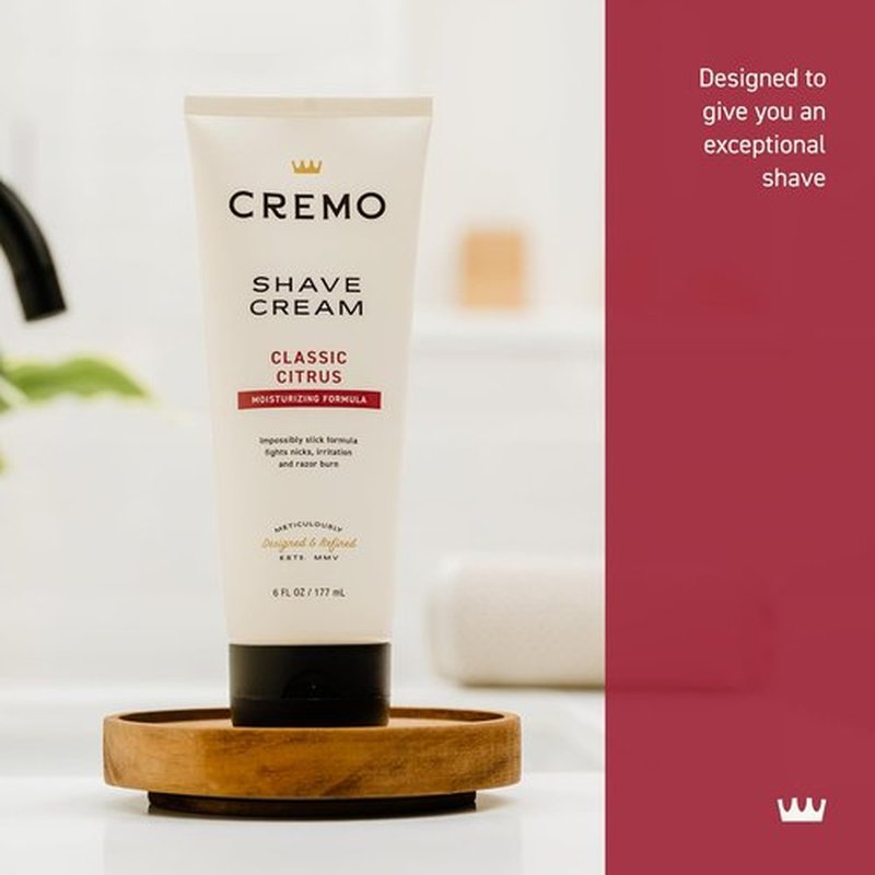 Cremo Shaving Cream for Men - Ultra-Slick Formula Fights Nicks & Razor Burn | 6 Fl Oz (2 Pack)