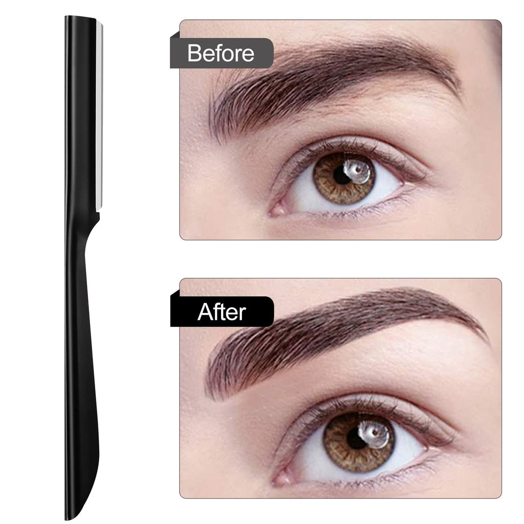Eyebrow Razor, S.T. Friends 10Pcs Face Razor for Women Exfoliating Dermaplaning Tool, Dermaplane Razor Peach Fuzz Removal, Eyebrow Shaper Trimmer Facial Shaver Help Exfoliate and Smooth the Skin