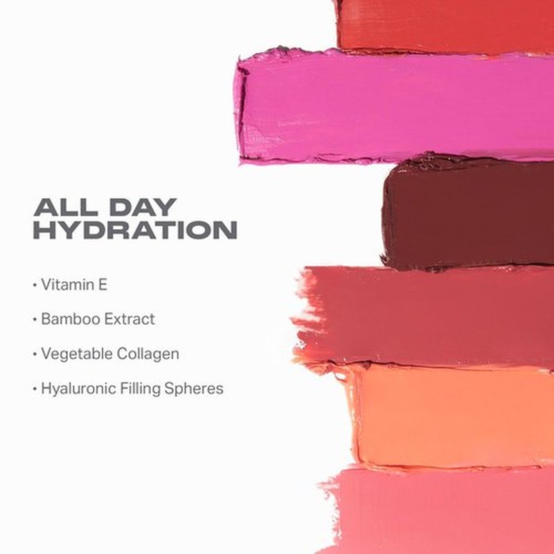 Morphe Huephoric Rush 3-in-1 Silk Cream Blush - Buildable Cream-to-Matte Blush for Cheeks - Hydrates & Blurs Skin - Intoxicated (0.28 Ounce)