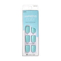 KISS imPRESS Press-On Manicure - Mint To Be Gel Nail Kit with PureFit Technology | Short Length, Polish-Free
