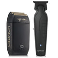 Supreme Trimmer Vader Trimmer & Crunch Foil Shaver Barber Haircutting Kit | Professional DLC T-Blade Beard Trimmer ST3778 & STF602 Waterproof IPX6 Shaver Set | (Acid)
