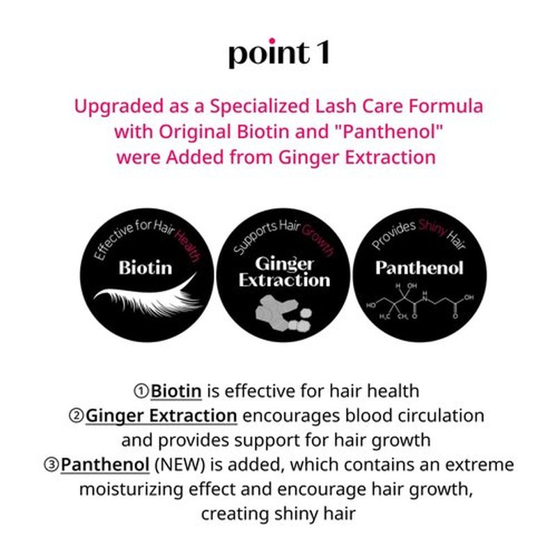 ETUDE My Lash Serum - Eyelash Strengthening Formula with Biotin & Ginger Extract | Vegan Certified (0.6 Fl Oz)