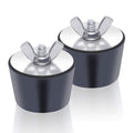 1 inch Pool Winterizing Plug Premium 0.85" to 1",PVC/Steel Expansion Pipe Plug，Swimming Pool Winter Expansion Plugs with SS Screw, Stainless Steel Bolts Pack of 2