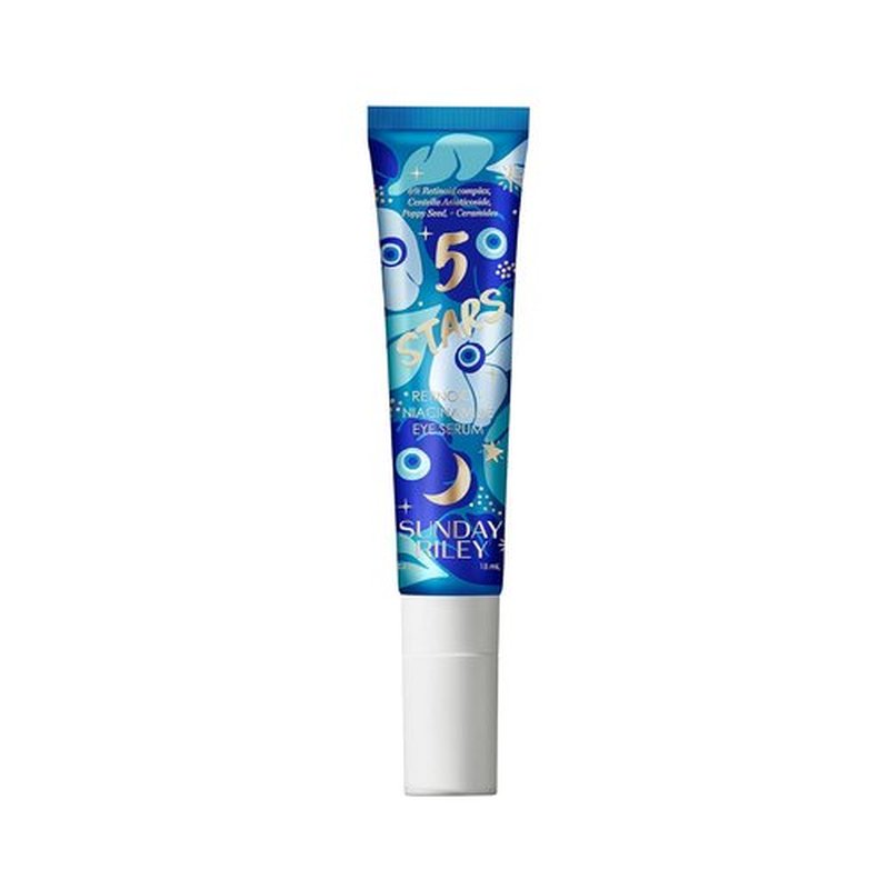Sunday Riley Retinol + Niacinamide Eye Serum - Anti-Aging Treatment for Dark Circles & Wrinkles