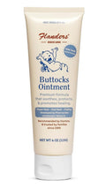 Flanders Buttocks Ointment - Zinc Oxide Diaper Rash Cream | 4oz Tube for Baby & Adult Skin Relief
