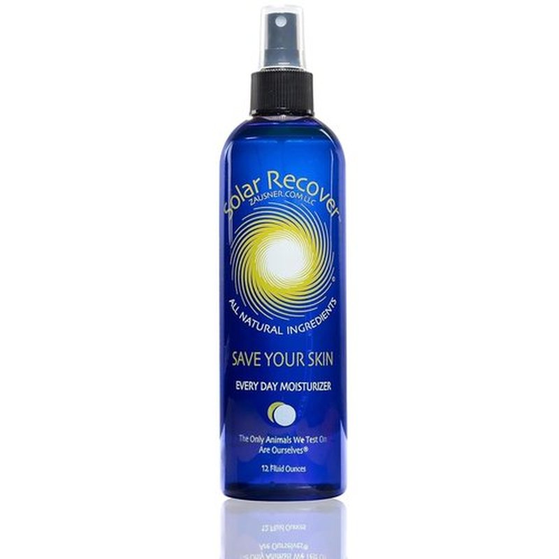 Solar Recover After Sun Moisturizing Spray - Hydrating Facial & Body Mist with Vitamin E | 12 Ounce for Sunburn Relief