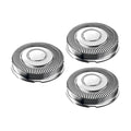 SH71 Replacement Heads for All Series 7000 9000 and Series 5000 Angular Shaver, Dual Ring Mesh for Efficient Shave, Fits S5xxx/S6xxx/S7xxx for Men Electric Shavers