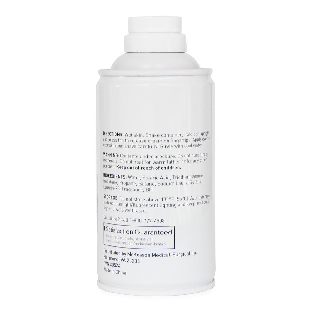 McKesson Foamy Shaving Cream Bulk, Women, Lavender, 11 oz, 12 ct