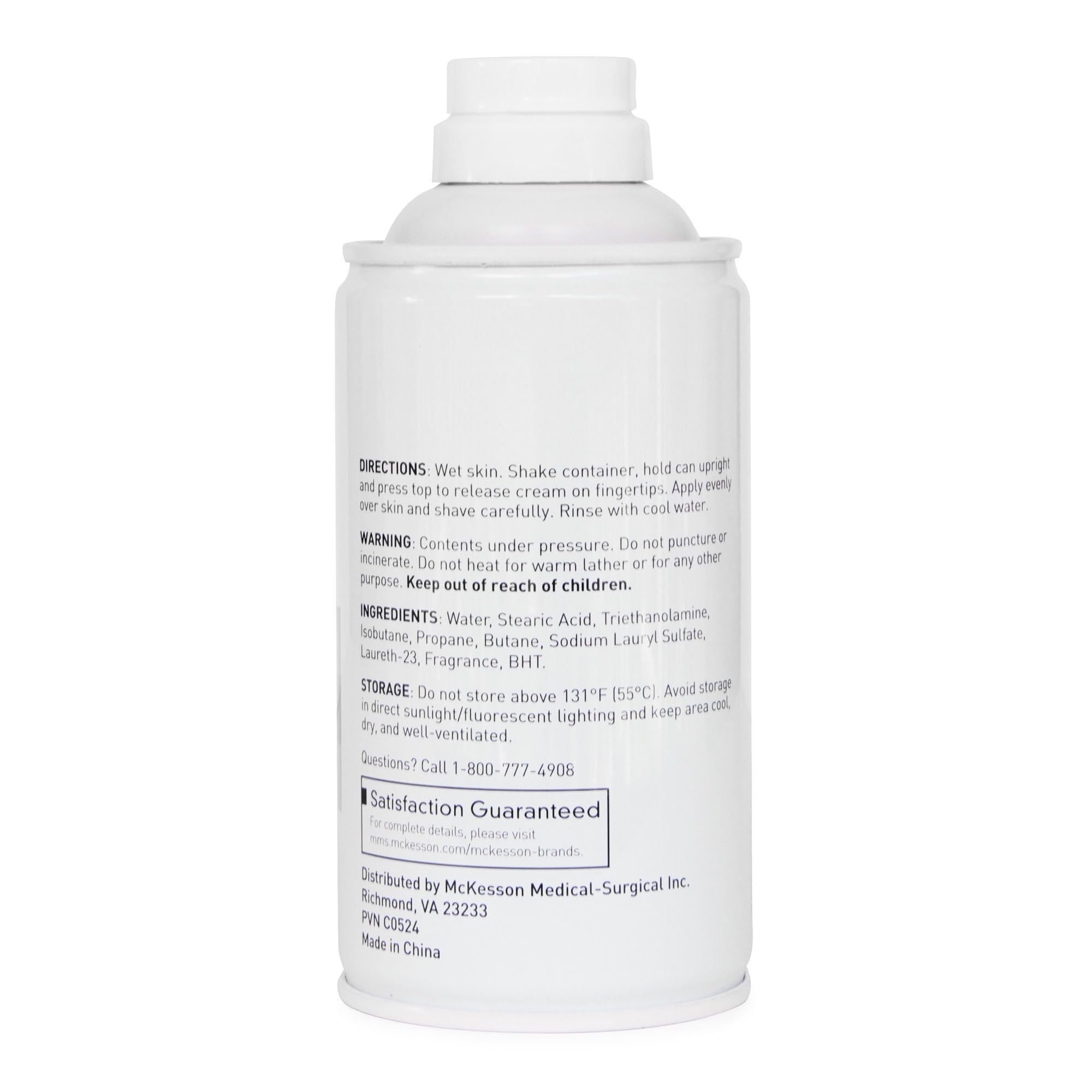 McKesson Foamy Shaving Cream Bulk, Women, Lavender, 11 oz, 12 ct