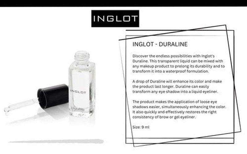 The Beauty Box INGLOT Bundle - Duraline, AMC Eyeliner Gel 77 and AMC Eyeliner Gel 90 (3-Piece)