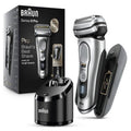 Braun Electric Razor - Waterproof Foil Shaver Series 9 Pro 9477cc | Wet & Dry Shave with Charging Case