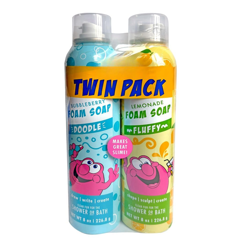 B'ubble Foam Soap Twin Pack, Rotating Colors and Scents, 8 oz