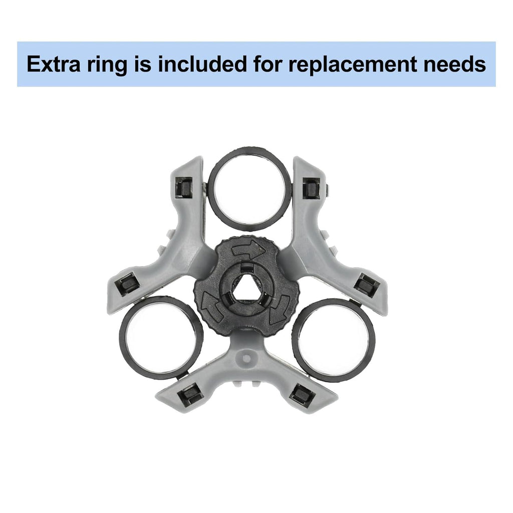 SH30 Replacement Heads Compatible with Philips Norelco Series 3000, 2000,1000 and S738 Electric Shavers, SH30 Replacement Blades for Philips Norelco 2400, 2600, 2100, 6 Pack with 1pc Retaining Ring