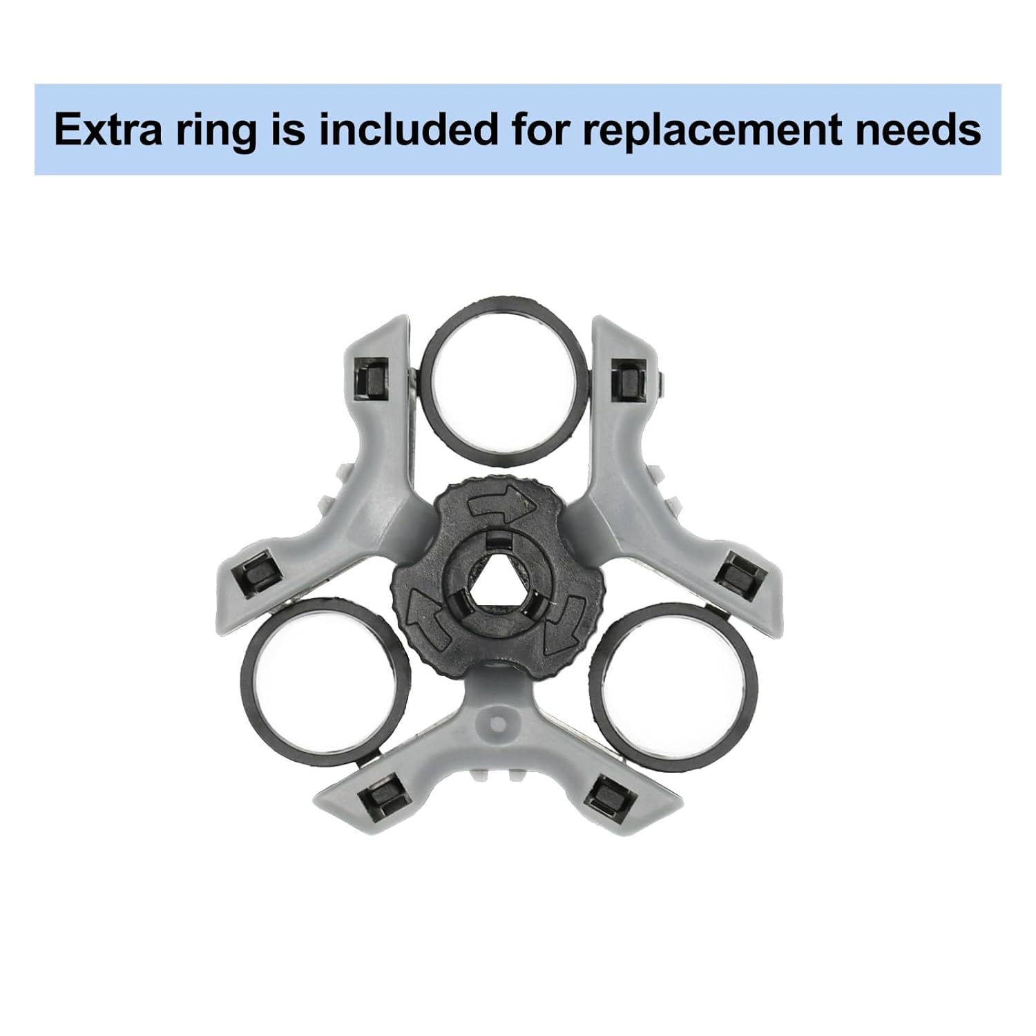 SH30 Replacement Heads Compatible with Philips Norelco Series 3000, 2000,1000 and S738 Electric Shavers, SH30 Replacement Blades for Philips Norelco 2400, 2600, 2100, 6 Pack with 1pc Retaining Ring