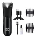 WAIKIL Trimmer, Trimmer for Men, Professional Body Hair Trimmer for Men, Groin & Body Hair Trimmer for Men, Electric Trimmer Pubic Trimmer Body Shaver (Black)