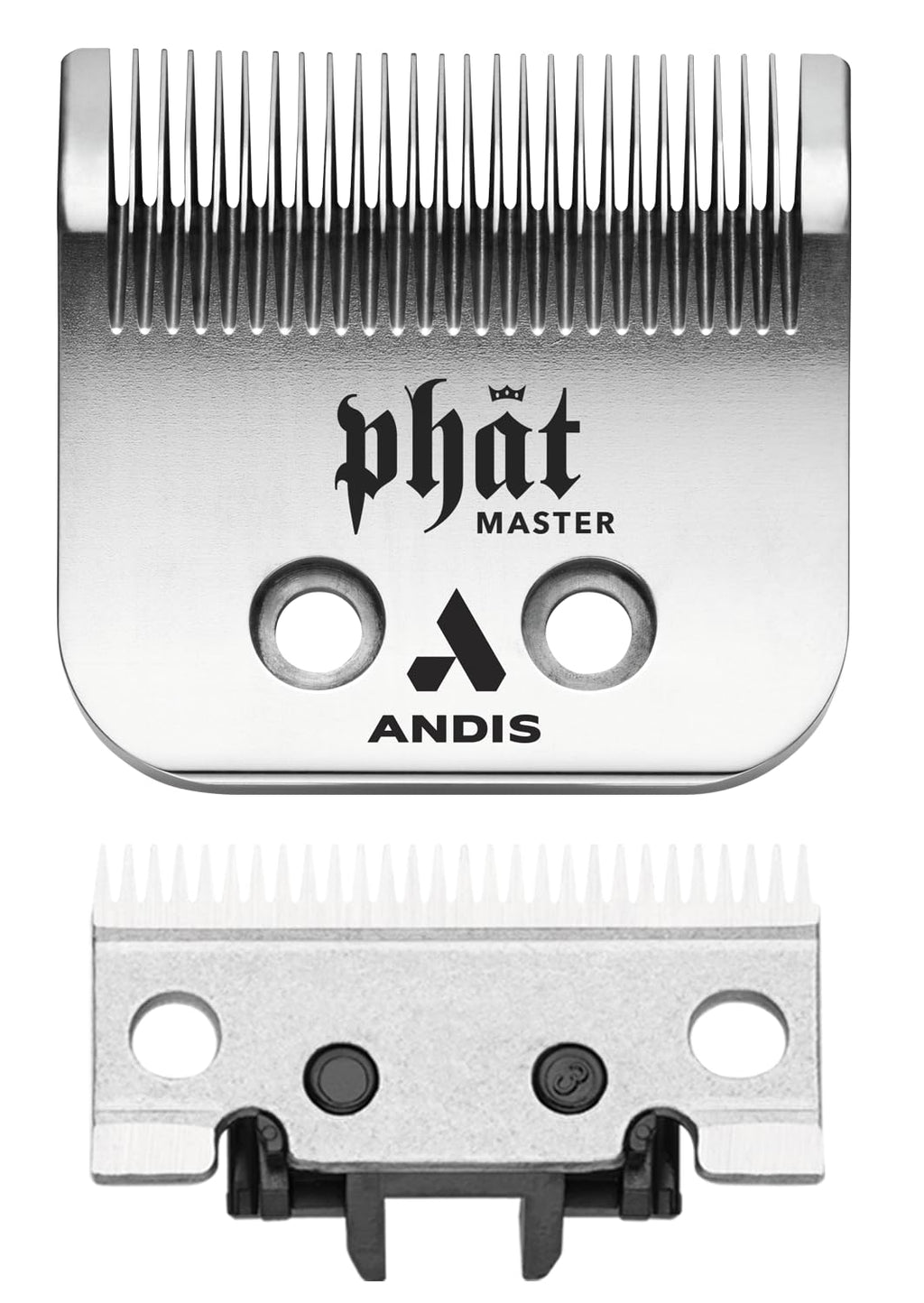 Andis 561949 Phat Master Carbon-Steel Cordless MLC Replacement Blade, Silver