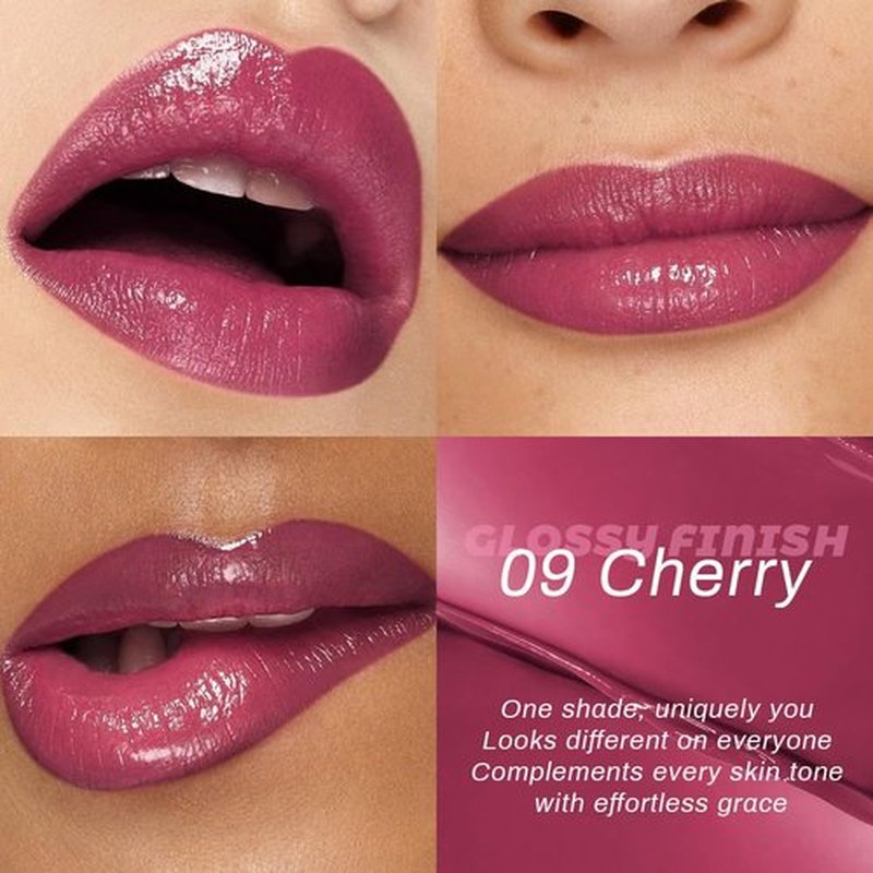 Kaely Cherry Honey Lipstick - Hydrating Tinted Lip Balm for Dry Lips | Sheer, Vegan & Cruelty-Free 09