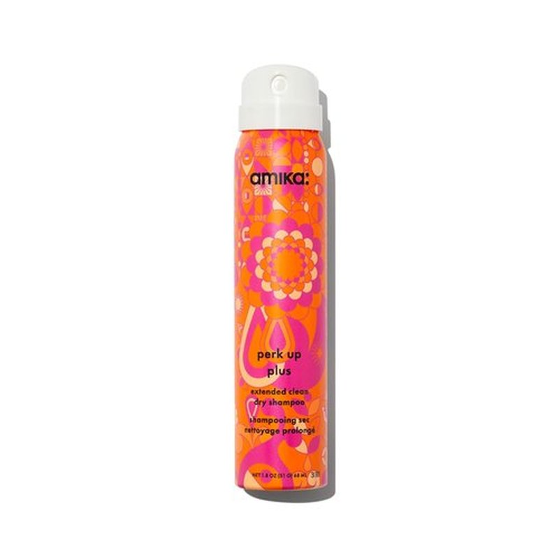Amika Perk Up Plus Extended Clean Dry Shampoo - Lightweight, Buildable Formula for All Hair Types, No White Residue