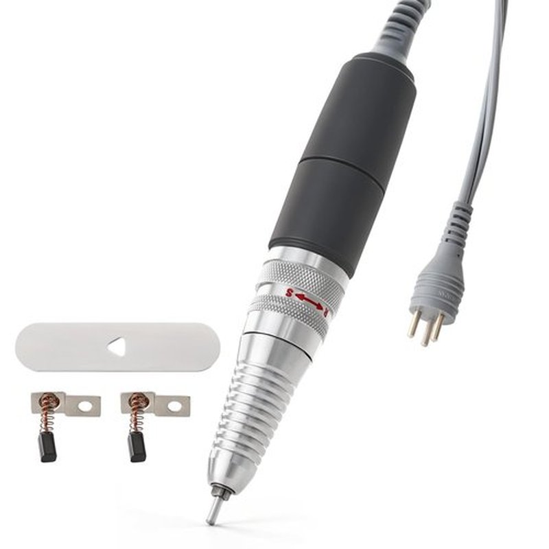 Nail Drill Handpiece for UP200, KUPA KP55, KP60, KP5000 Machine, 35000RPM Professional Electric Nail File Handle Replacement 3 Pins for Manicure Art Tool, Low Noise and Smooth (Only Handpiece)